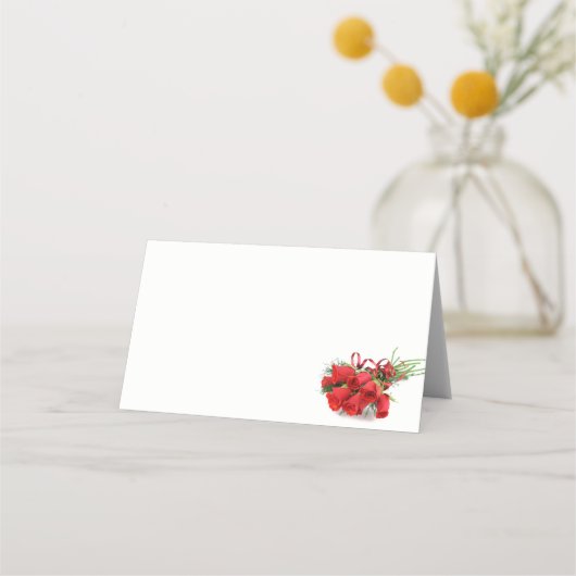 折り曲げ名座席表 プレイスカード (正面)