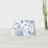 折り曲げ固定パーソナライズされた式 ノートカード (裏面)