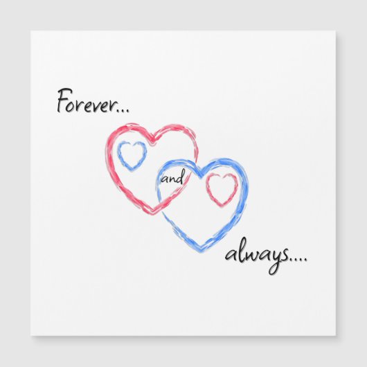 折り曲げ招待状 マグネット招待状 (正面)