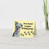 折り曲げ招待状 招待状 (正面)