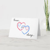 折り曲げ招待状 招待状 (正面)