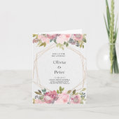 折り曲げ招待状 招待状 (正面)