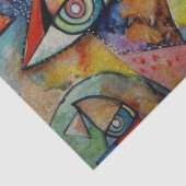 折り曲げ顔デコページティッシュペーパー 薄葉紙 (詳細)