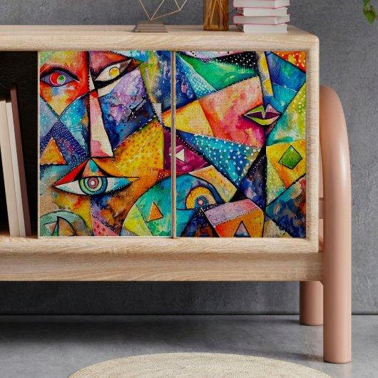 折り曲げ顔デコページティッシュペーパー 薄葉紙