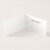 折り畳まれたカードの中のアヒル (内部)