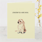 折り畳まれたグリーティングカードが手術を受ける カード (黄色い花)