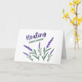 折り畳まれたグリーティングカード内の癒しの雰囲気 カード (黄色い花)