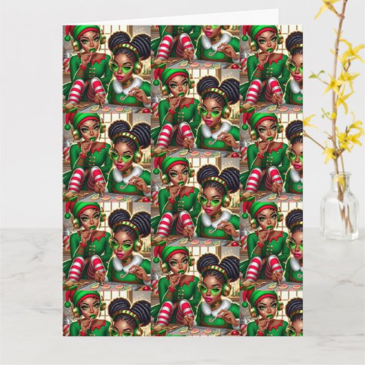 折り畳まれたグリーティングカード カード (黄色い花)