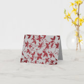 折り畳まれたグリーティングカード カード (黄色い花)