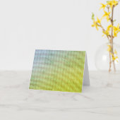 折り畳まれたグリーティングカード カード (黄色い花)