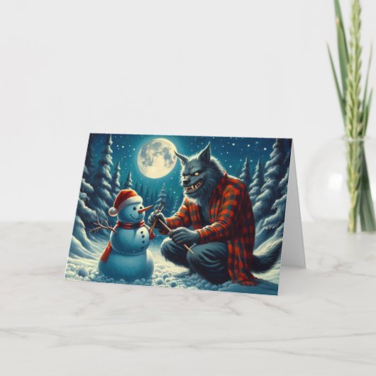 折り畳まれたグリーティングカード カード (正面)