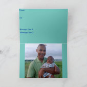 折り畳まれたグリーティングカード カード (内部)