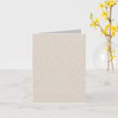 折り畳まれたグリーティングカード カード (黄色い花)