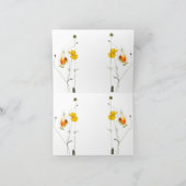 折り畳まれたグリーティングカード カード (内部)