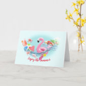 折り畳まれたグリーティングカード カード (黄色い花)