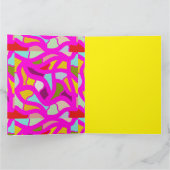 折り畳まれたグリーティングカード カード (内部)