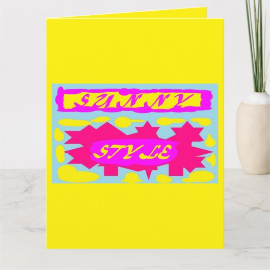 折り畳まれたグリーティングカード カード (正面)