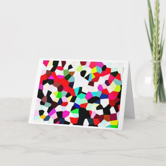 折り畳まれたグリーティングカード カード (正面)