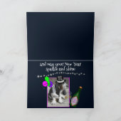 折り畳まれたグリーティングカード カード (内部)