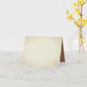 折り畳まれたグリーティングカード カード (黄色い花)