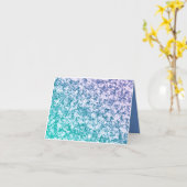 折り畳まれたグリーティングカード カード (黄色い花)