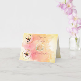 折り畳まれたグリーティングカード カード