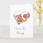 折り畳まれたグリーティングカード カード (黄色い花)