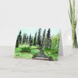 折り畳まれたサンキューカード平和的ストリーム サンキューカード