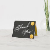 折り畳まれたサンキューカード軍のドレス緑の制服 サンキューカード (正面)