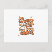 折り畳まれたサンキューカード – あなたの魂をShにする何をする シーズンポストカード (正面)