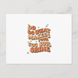 折り畳まれたサンキューカード – あなたの魂をShにする何をする ポストカード