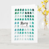 折り畳まれたホリデーカードの並び カード (黄色い花)