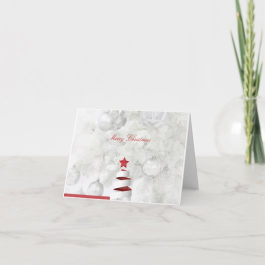 折り畳まれたホリデーカード シーズンカード (正面)