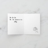 折り畳まれたホリデーカード シーズンカード (内部)