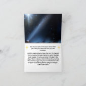 折り畳まれた感謝のカード サンキューカード (内部)