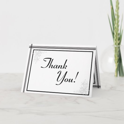 折り畳まれた感謝カード 夏の愛と貝殻 サンキューカード (正面)