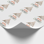 折り畳まれた挨拶 ラッピングペーパー (角)