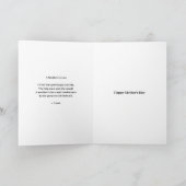 折り畳まれた母の日のカード シーズンカード (内部)