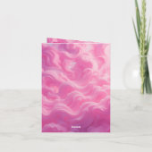 折り畳みアナウンスカード 案内状 (裏面)