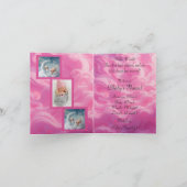 折り畳みアナウンスカード 案内状 (内部)