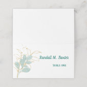 折り畳みエスコート座席表 プレイスカード (外部開封)