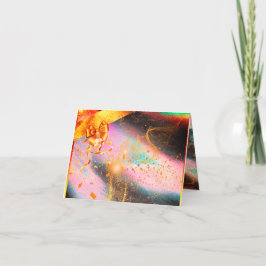 折り畳みカードからゴールデンデザイン サンキューカード