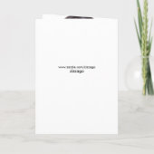 折り畳みカードパープルキンセアニェラ招待状 招待状 (裏面)