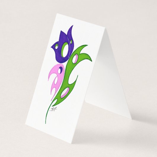 折り畳みカード (裏面)