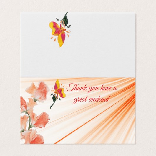 折り畳みカード (外部フラット)