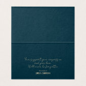 折り畳みカード (内部フラット)