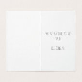 折り畳みカード – バイナリ以外の愛するカード (内部フラット)