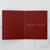 折り畳みカード：マドンナ&チャイルド：ジョット： 1337 サンキューカード (内部)