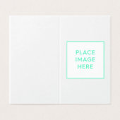 折り畳みカード、紙：標準セミグロス (外部フラット)