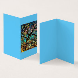 折り畳みカード、紙：標準セミグロス